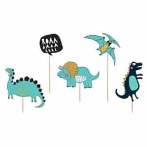 Cake toppers Dinosaures