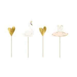 Cake toppers Lovely cygne