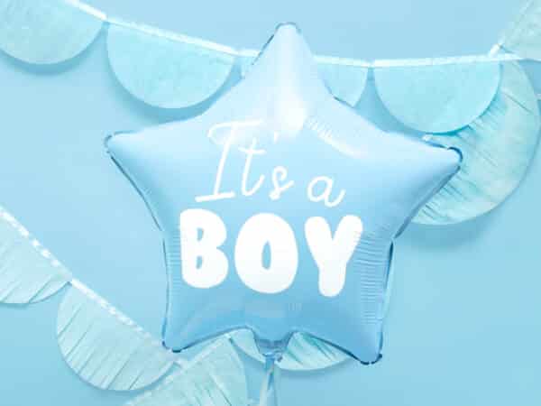 Ballons Baby shower it's a boy bleu