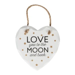 Plaque love you to the moon & back