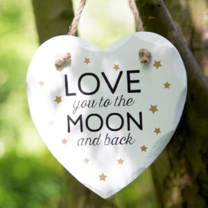 Plaque love you to the moon & back