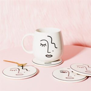 Mug abstract face