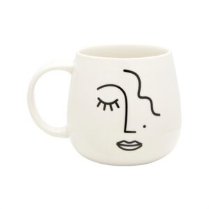 Mug abstract face