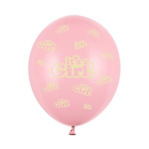 Ballons It's girl rose