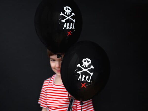 Ballons pirates noir