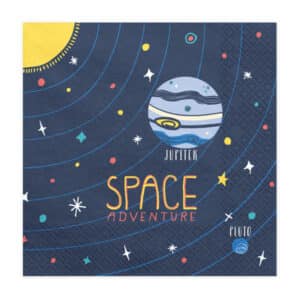 Serviettes Space Party pour anniversaire