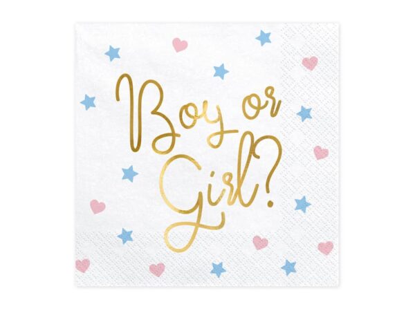 Serviettes Boy or Girl