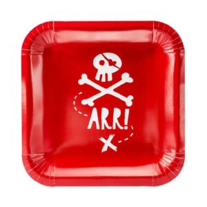 Assiettes Pirates pour anniversaire