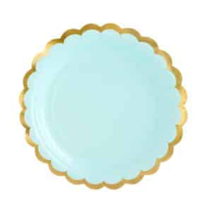 Assiettes Mint pour anniversaire