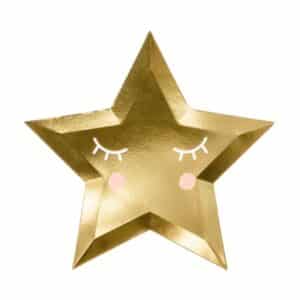 Assiettes Little Star forme Etoile