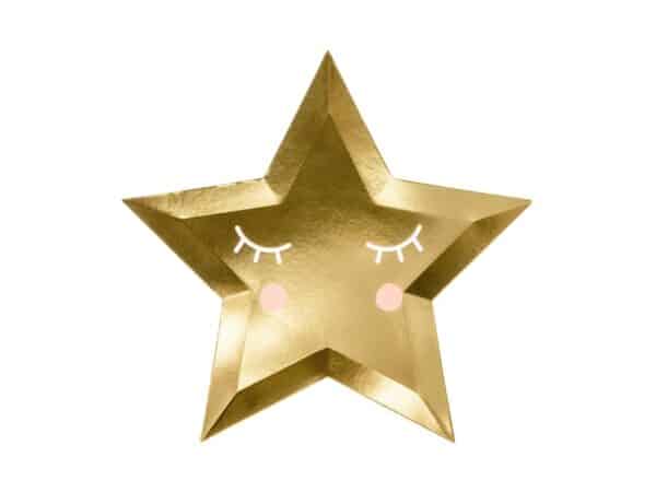 Assiettes Little Star forme Etoile