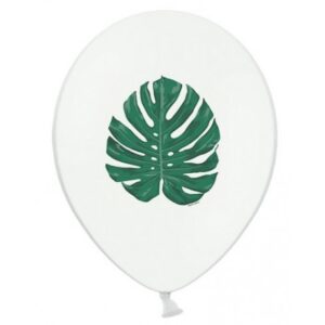 ballon feuille tropicale