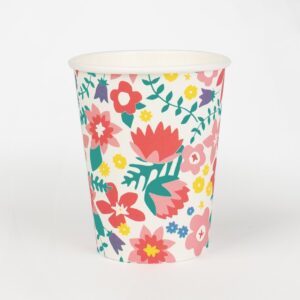 gobelet fleurs anniversaire floral