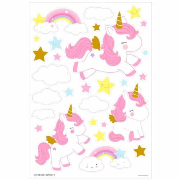 sticker licorne little lovely company