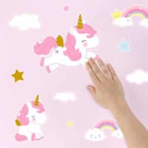 sticker licorne little lovely company