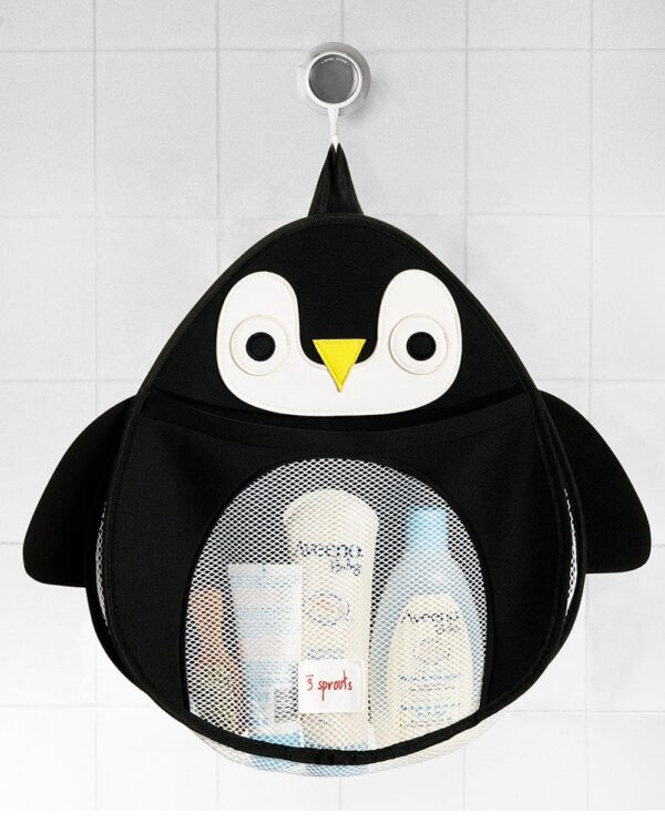 Rangement pour le bain pingouin