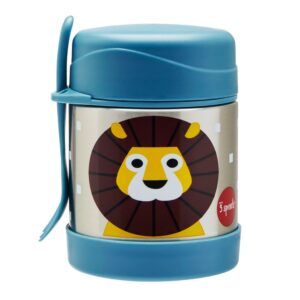 Boite alimentaire isotherme + fourchette lion