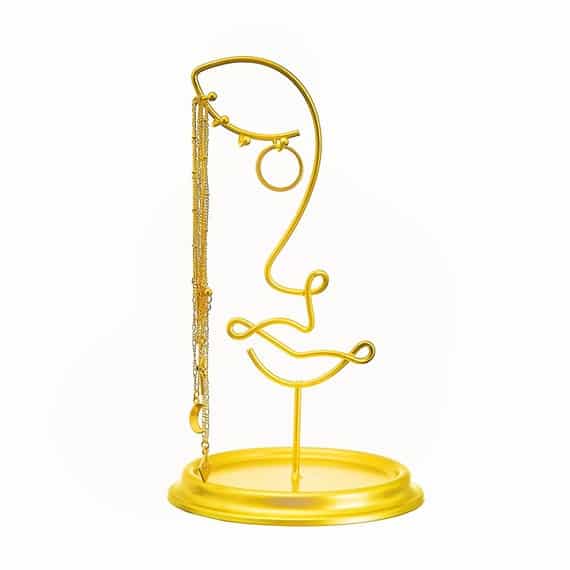 Porte bijoux abstract face petit modèle