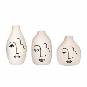 vases abstract face