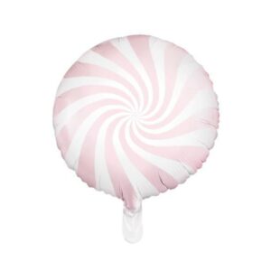 Ballon rond rose pastel