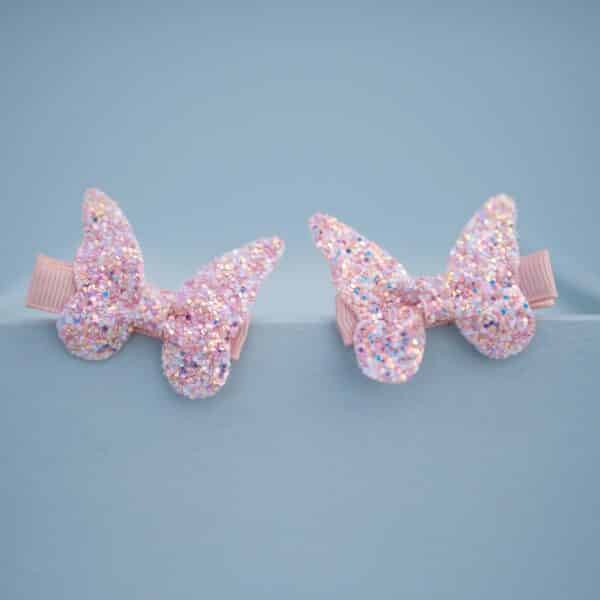 barrettes papillon Rockstar