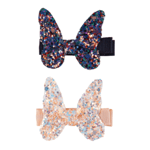 barrettes papillon Rockstar