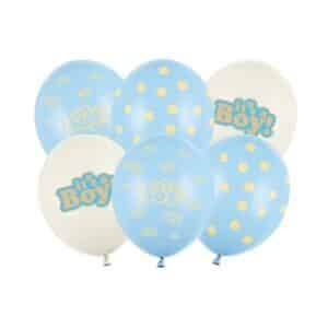 Ballons it's a boy pastel mix