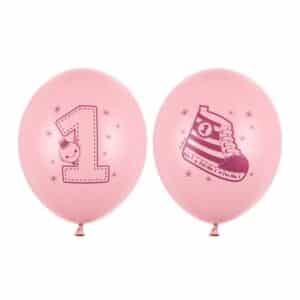 Ballons number 1 sneaker pastel rose