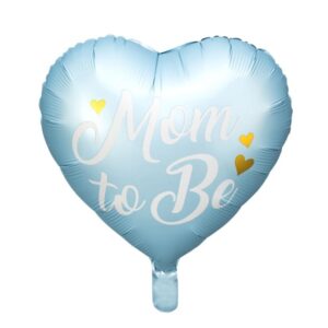 Ballon géant MOM TO BE bleu