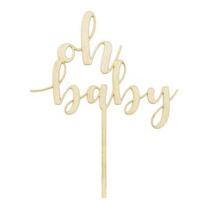 Topper OH BABY en bois