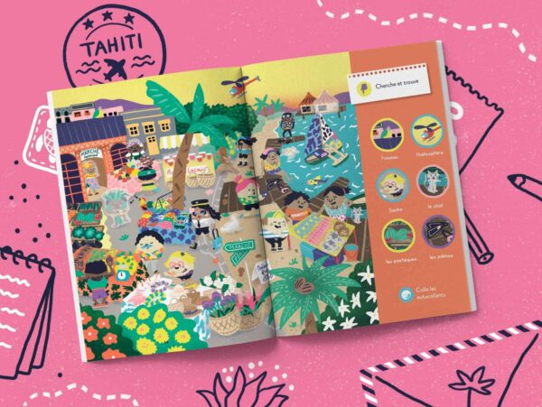 Carnet Tahiti 2-3 ans