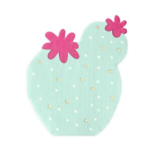 Serviettes forme Cactus