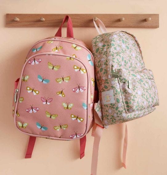 cartable fleuri