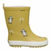 Bottes de pluie jaune - pingouin