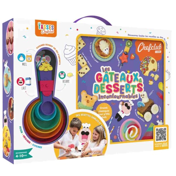 Coffret les gâteaux et desserts incontournables