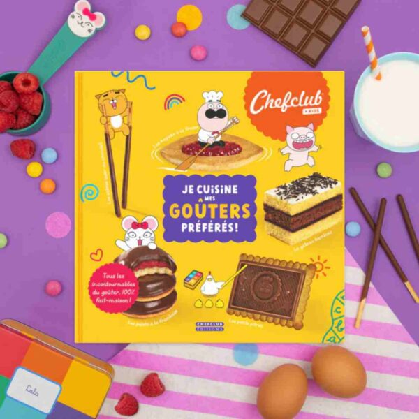 Livre – Je cuisine mes goûters préférés