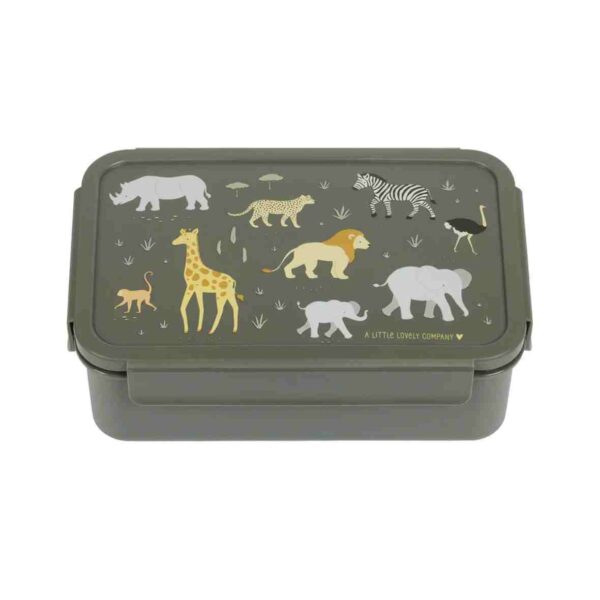 Lunch box compartimentée savane