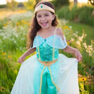 Tenue Jasmine avec coiffe 5-6 ans
