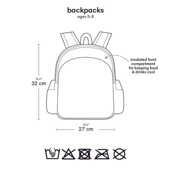 Cartable avec poche isotherme fun 32 cm – Image 4