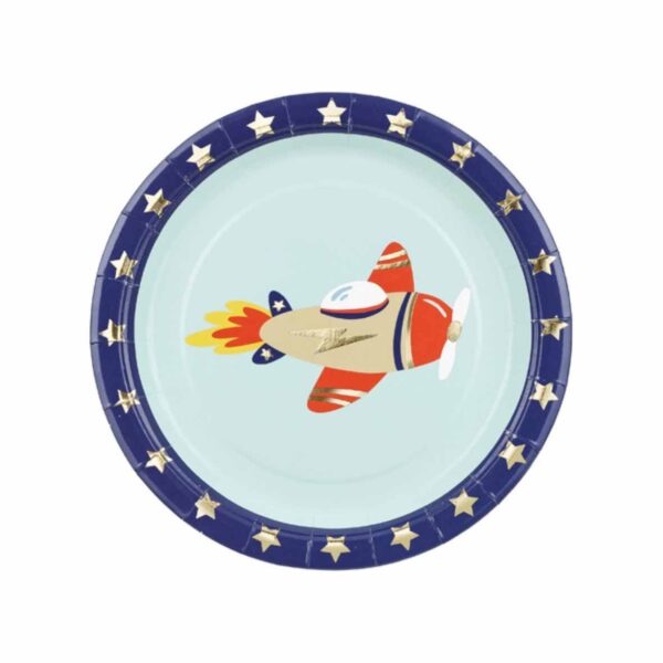 Assiettes Avion