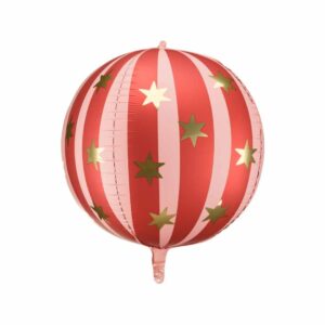Ballon géant cirque rouge