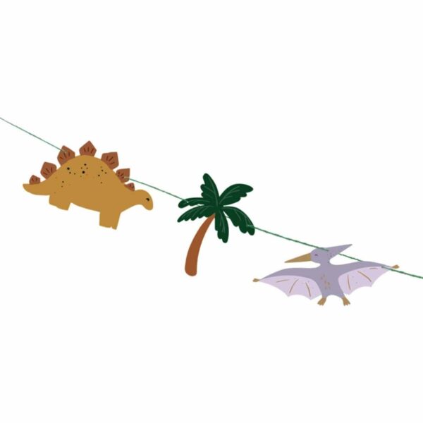 Bannière Happy Birthday Dinosaure – Image 2