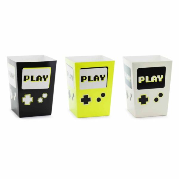 Boîtes pop-corn Play jeux vidéos