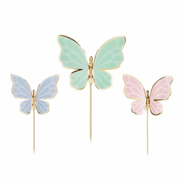 Toppers papillons