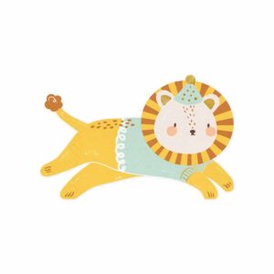 Serviettes lion