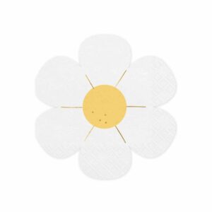 Serviettes marguerites