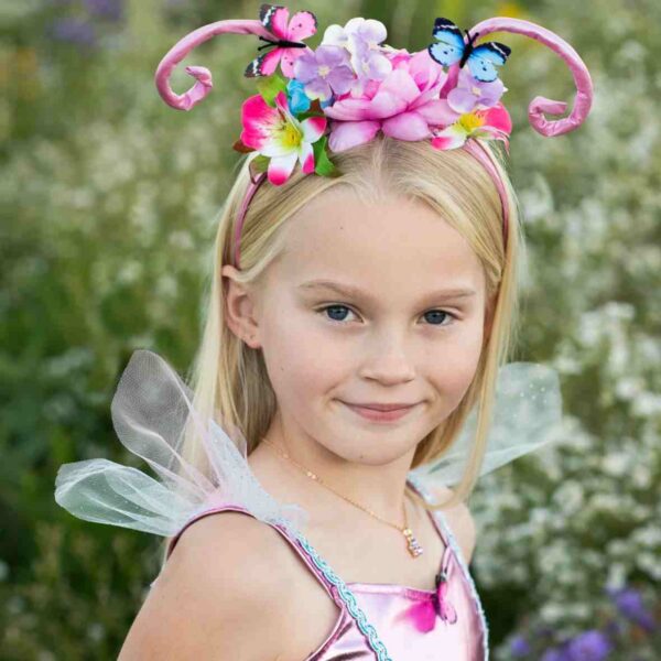 Robe papillon avec serre-tête 5-6 ans – Image 2